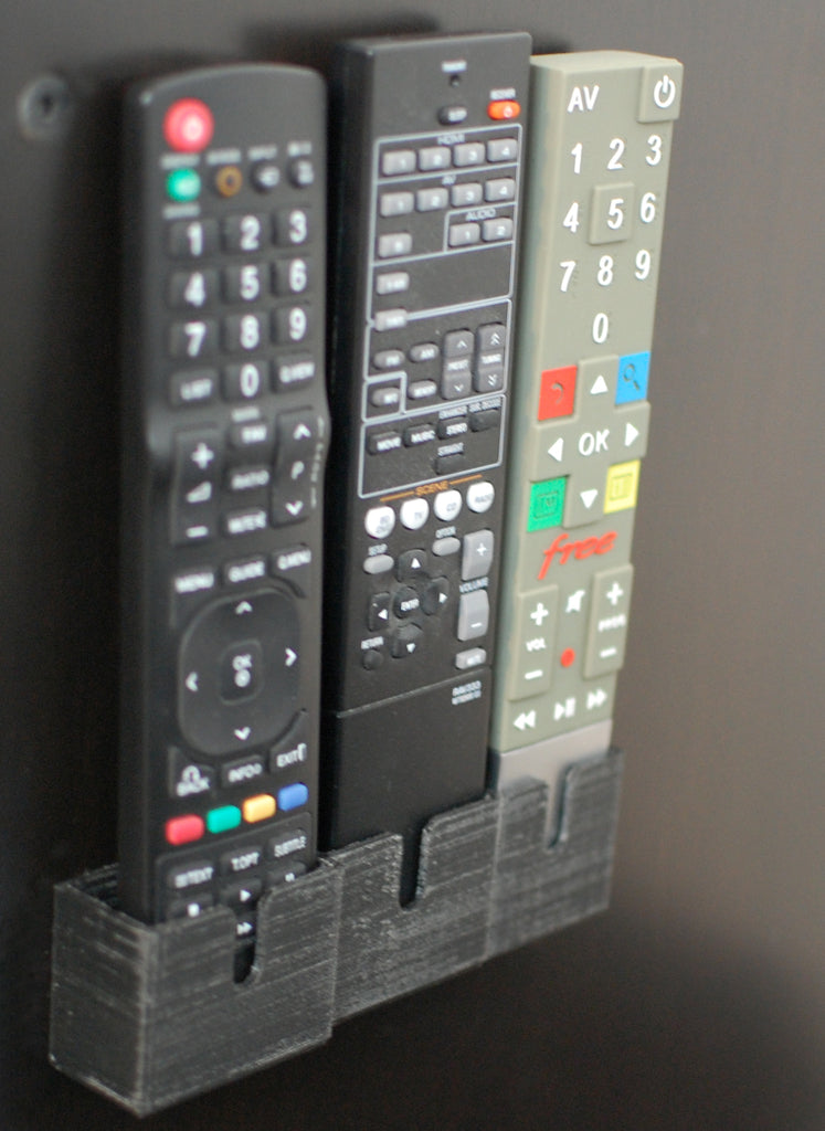 Soporte de mando a distancia para Freebox Revolution, LG 42LD420 y Yamaha RX-V367