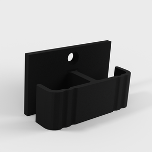Soporte para cables para la parte inferior del escritorio