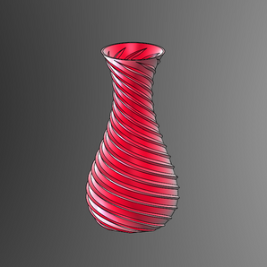 Vaso Octoespiral