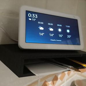 Soporte de pared que ahorra espacio para Amazon Echo Show