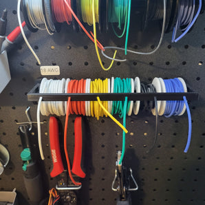 Soporte de cable versátil para panel de herramientas