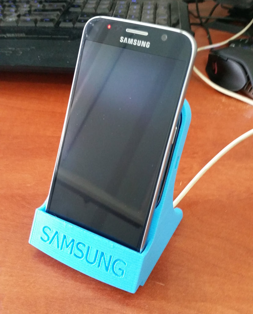 Samsung Galaxy S6/Edge y soporte para cargador inalámbrico