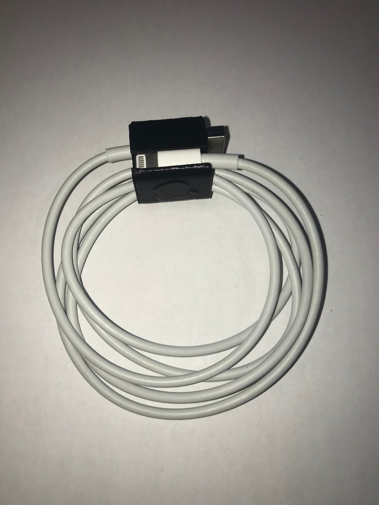Organizador de cables Lightning para cargador de iPhone