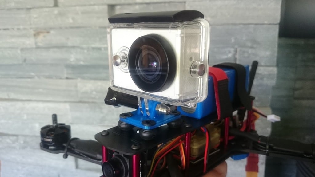 Soporte de cámara ajustable de perfil bajo para cámara de acción ZMR 250