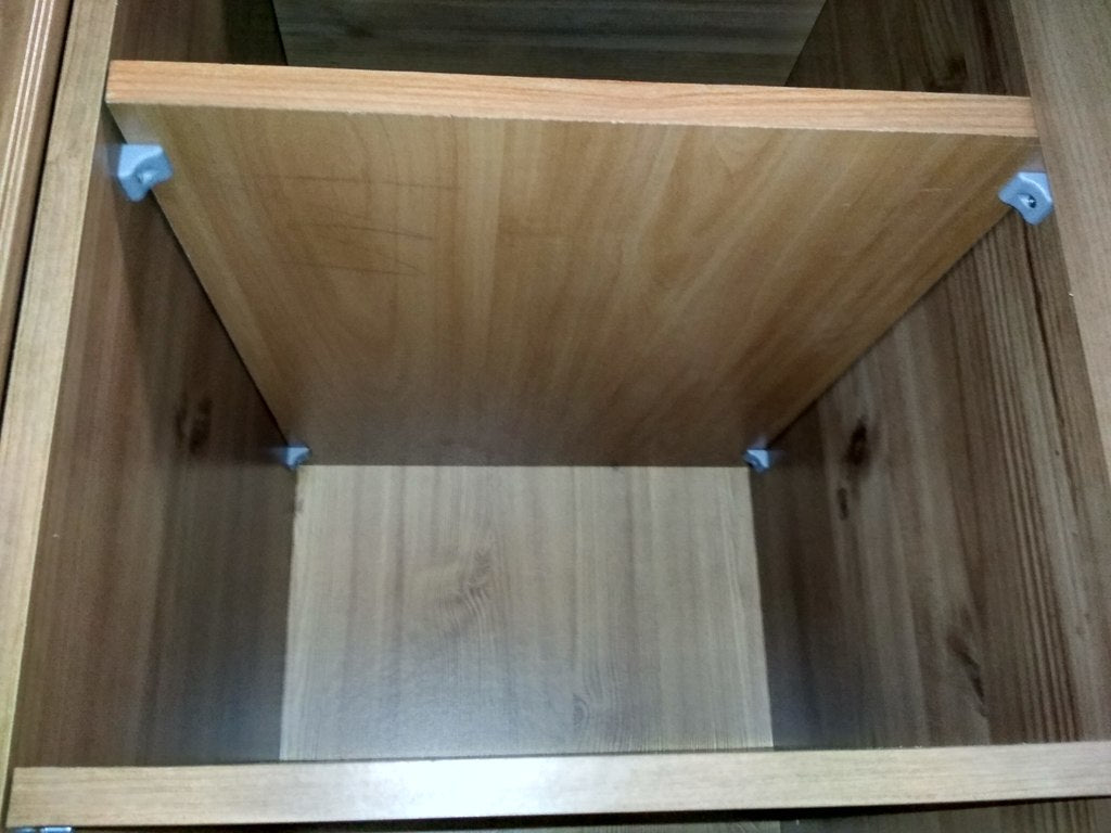 Soportes de estantes simples para muebles IKEA