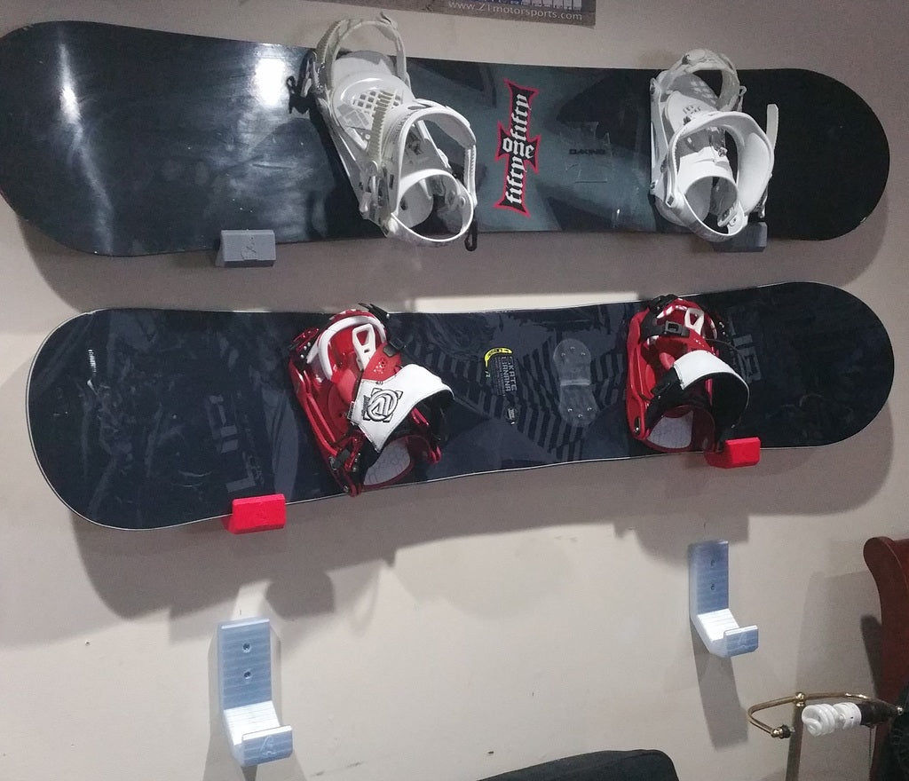 Soporte de pared para snowboard