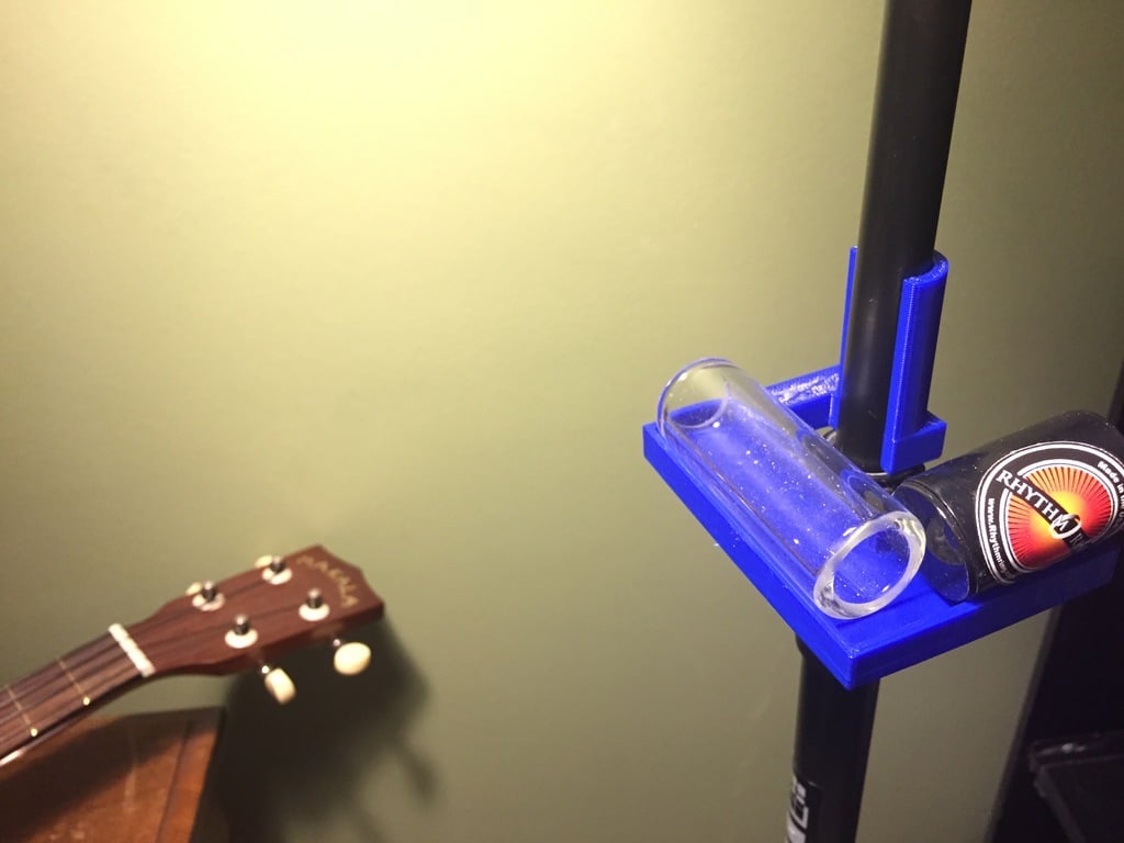Soporte para micrófono/soporte para accesorios para Dobro, banjo, guitarra y micrófono