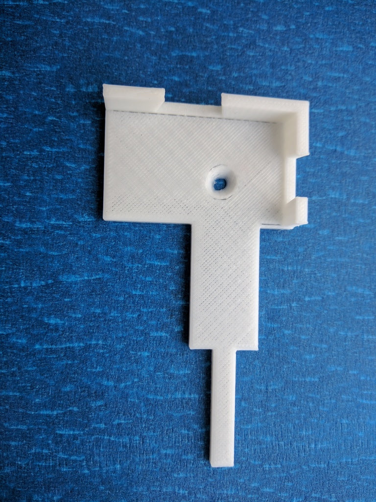 Soporte de pared flexible para tableta con clip de esquina seguro