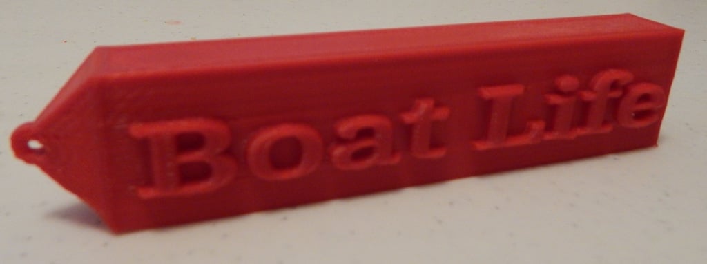 Llavero flotante &quot;Boat Life&quot; para paseos en barco y deportes acuáticos