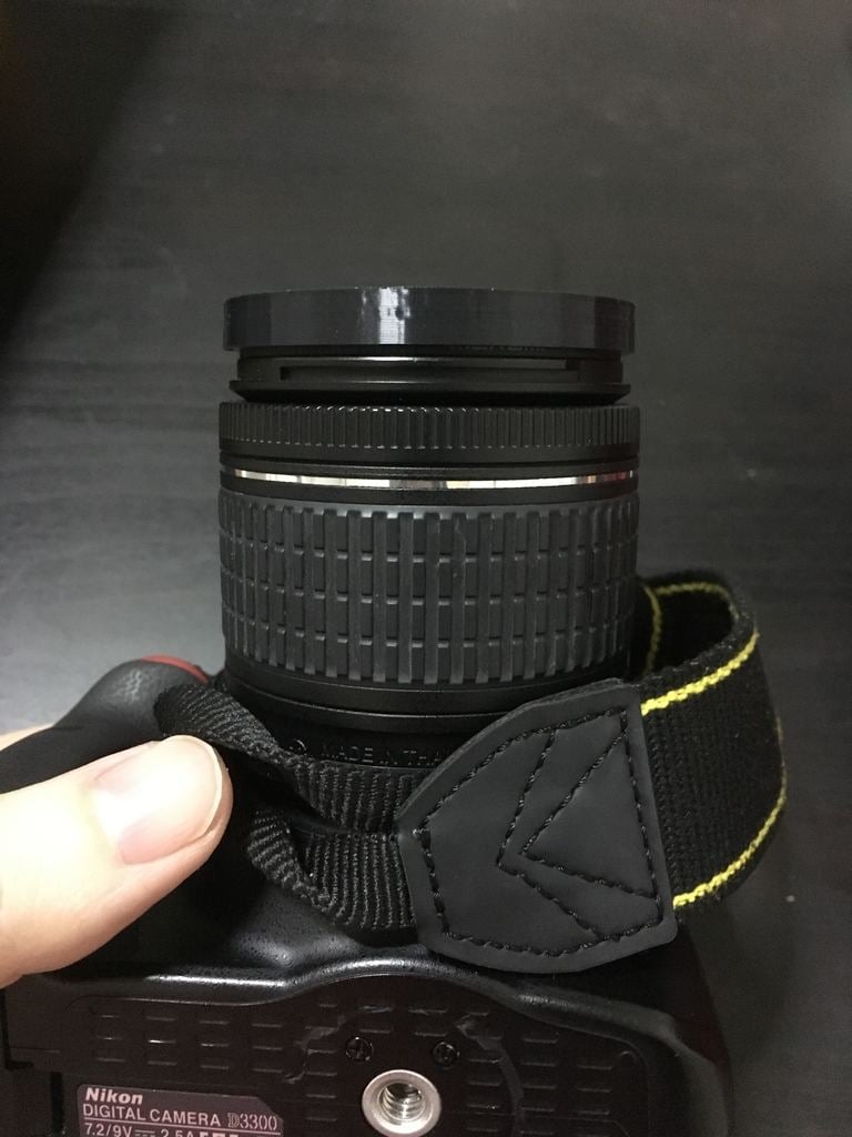 Tapa de lente de cámara para lente de 55 mm