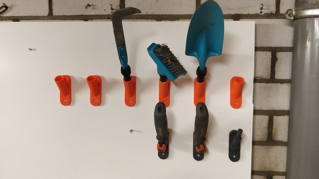 Portaherramientas Gardena para almacenamiento en la pared