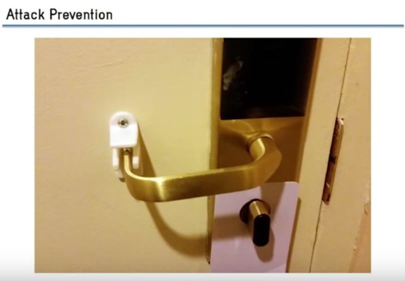 Cerraduras de palanca Pentester para aumentar la seguridad en oficinas y hoteles
