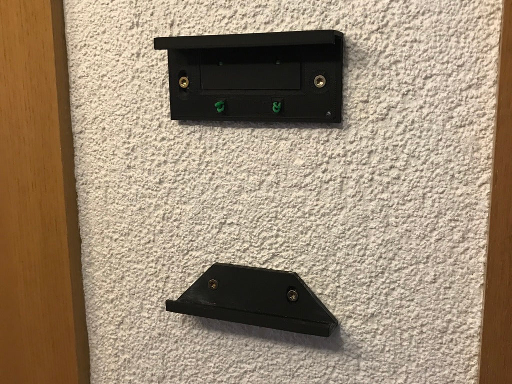 Soporte de pared para iPad 1 y 2 para control de calefacción FHEM