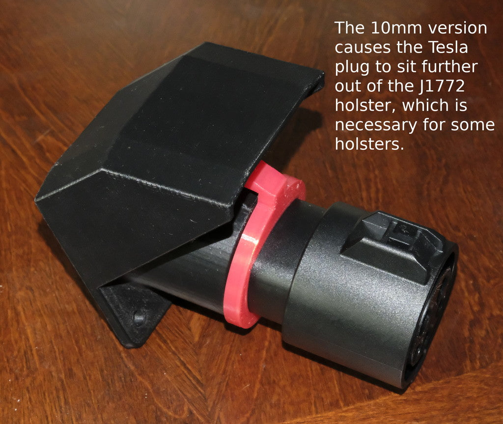 J1772 para adaptador de cargador Tesla para montaje en fundas
