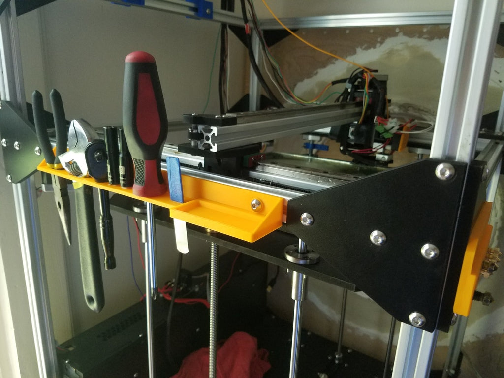 Portaherramientas Folgertech FT-5 para un conjunto básico de herramientas de impresión 3D