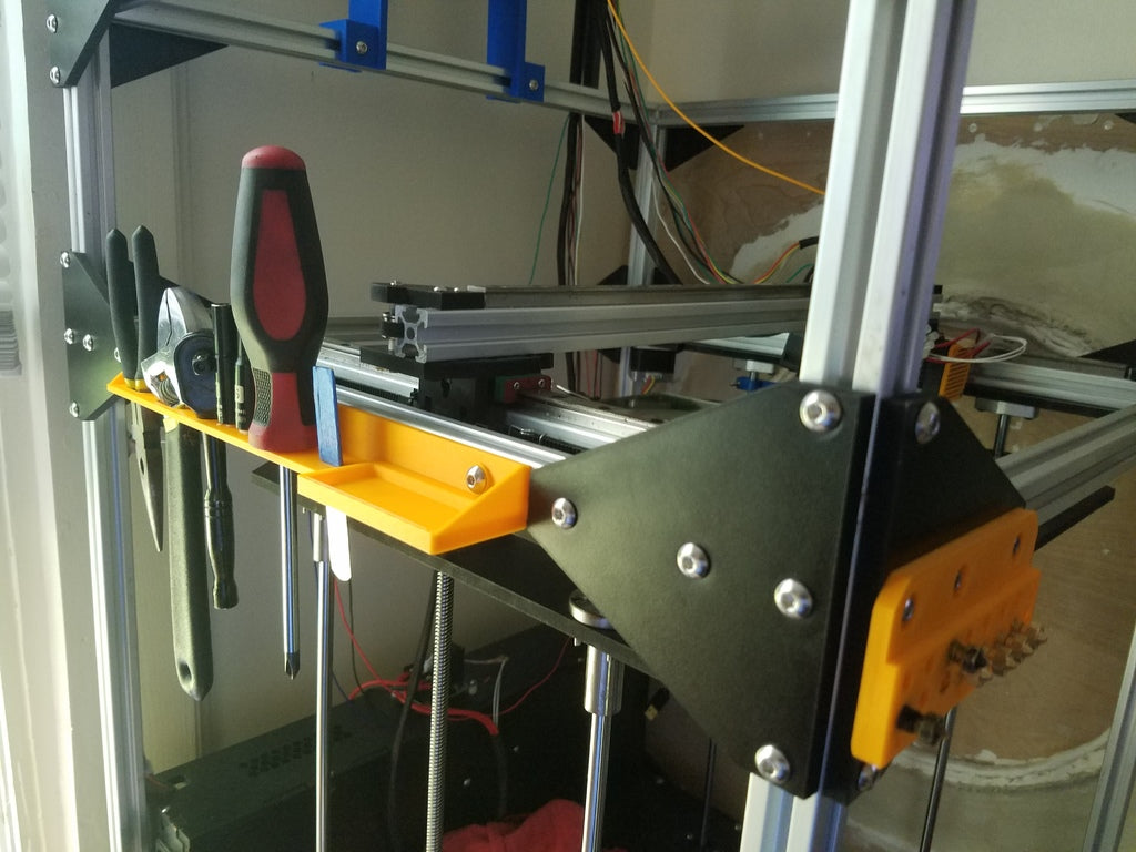 Portaherramientas Folgertech FT-5 para un conjunto básico de herramientas de impresión 3D
