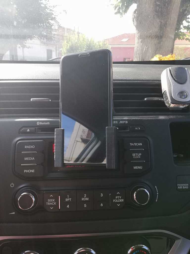 Soporte de coche para bandeja de CD (Compatible con Xiaomi mi A2 Lite y Huawei P20)