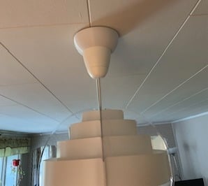 Extensión de pala de techo para lámparas de techo