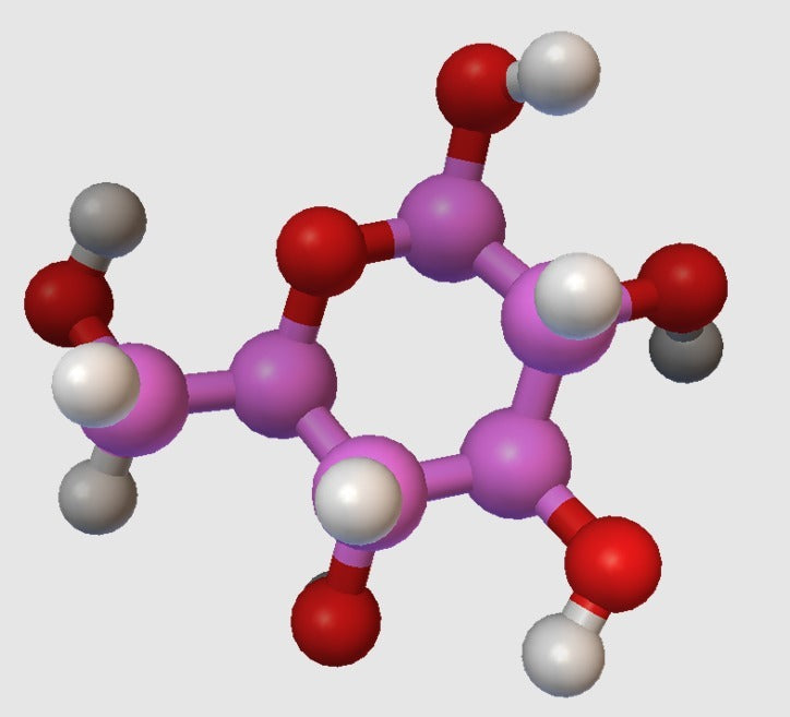 Modelización molecular de la glucosa a escala atómica