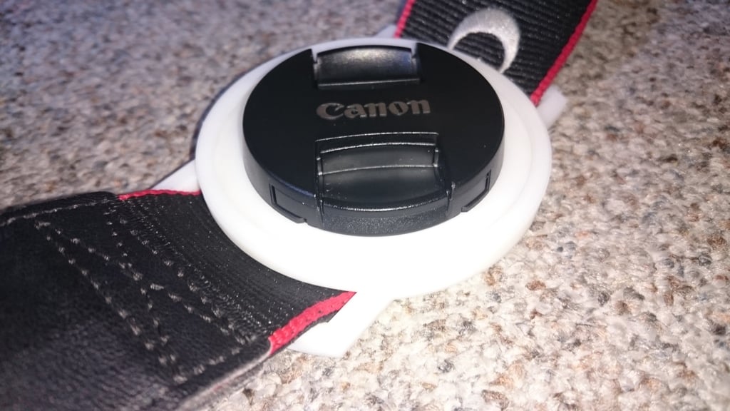 Soporte para tapa de lente de cámara de 49 mm y 62 mm