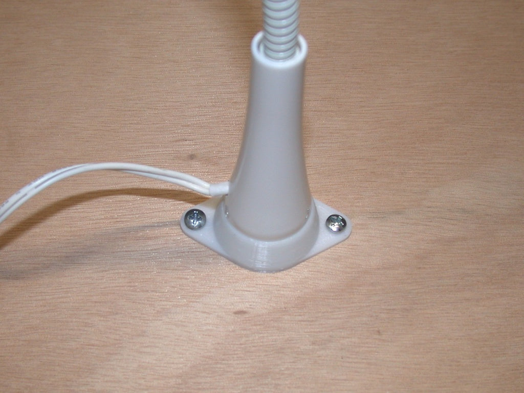 Elegante base de montaje para lámpara LED de cuello de cisne Jansjo de IKEA