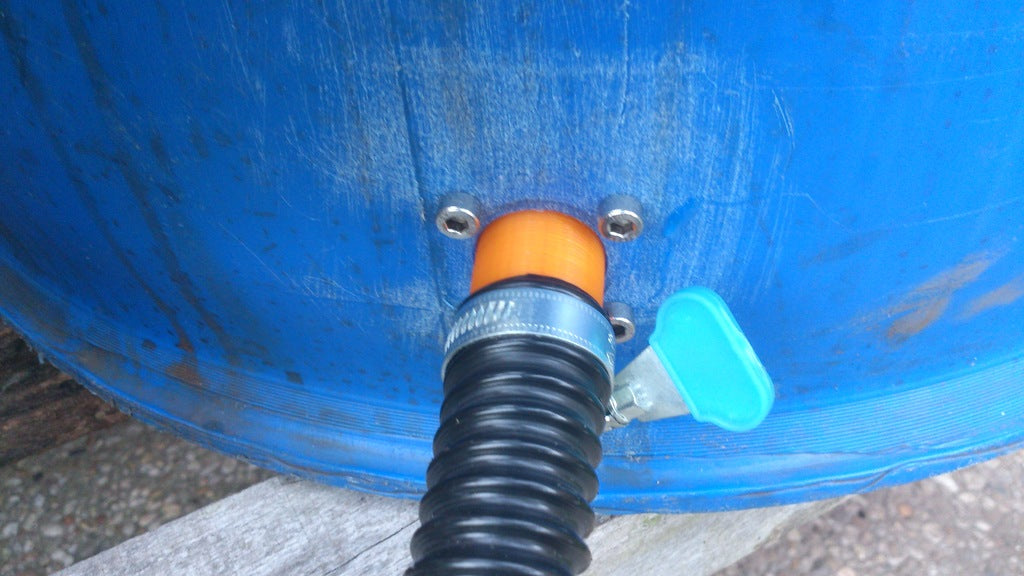 Acoplamientos de manguera de 25 mm para barril de PP