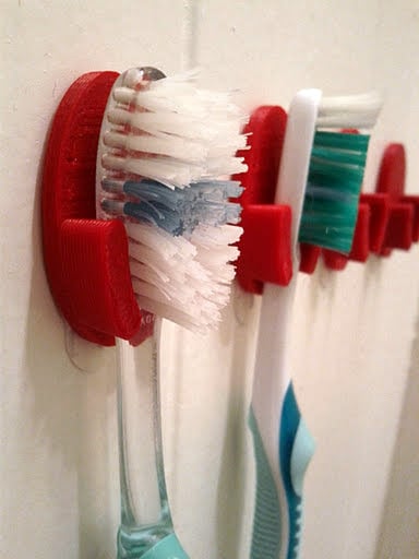 Soporte para cepillo de dientes con gancho Command de 3M