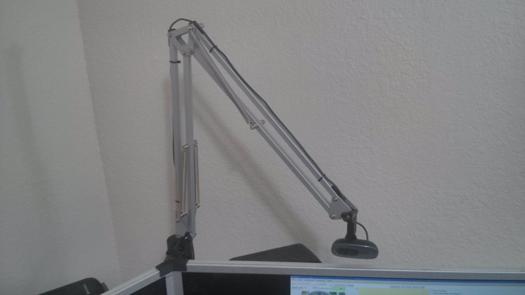 Adaptador para montar luminaria IKEA Tertial en &quot;Mount It!&quot; soporte para monitor