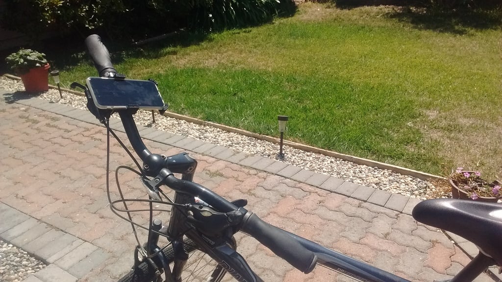 Soporte de móvil personalizado para bicicleta