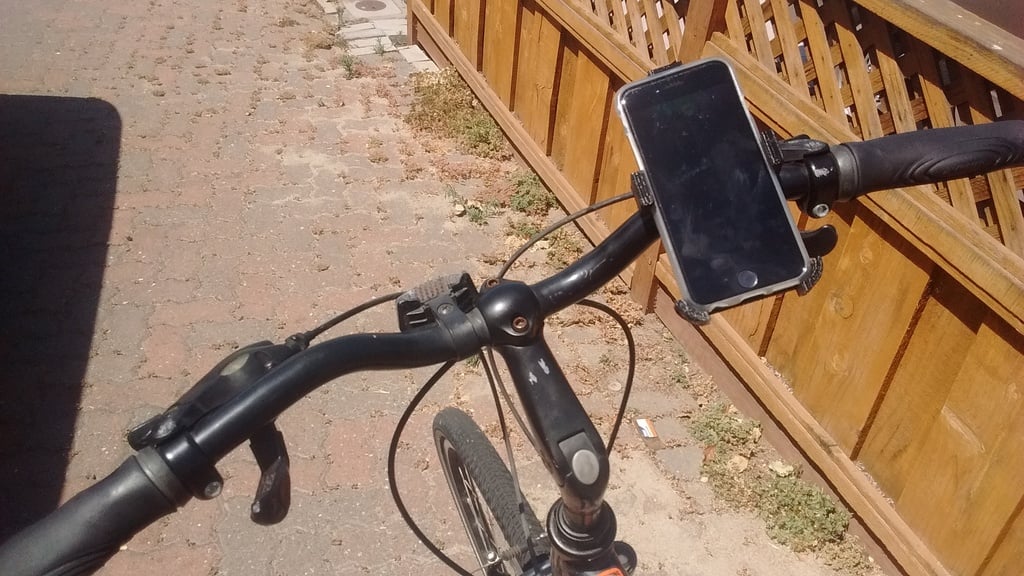 Soporte de móvil personalizado para bicicleta