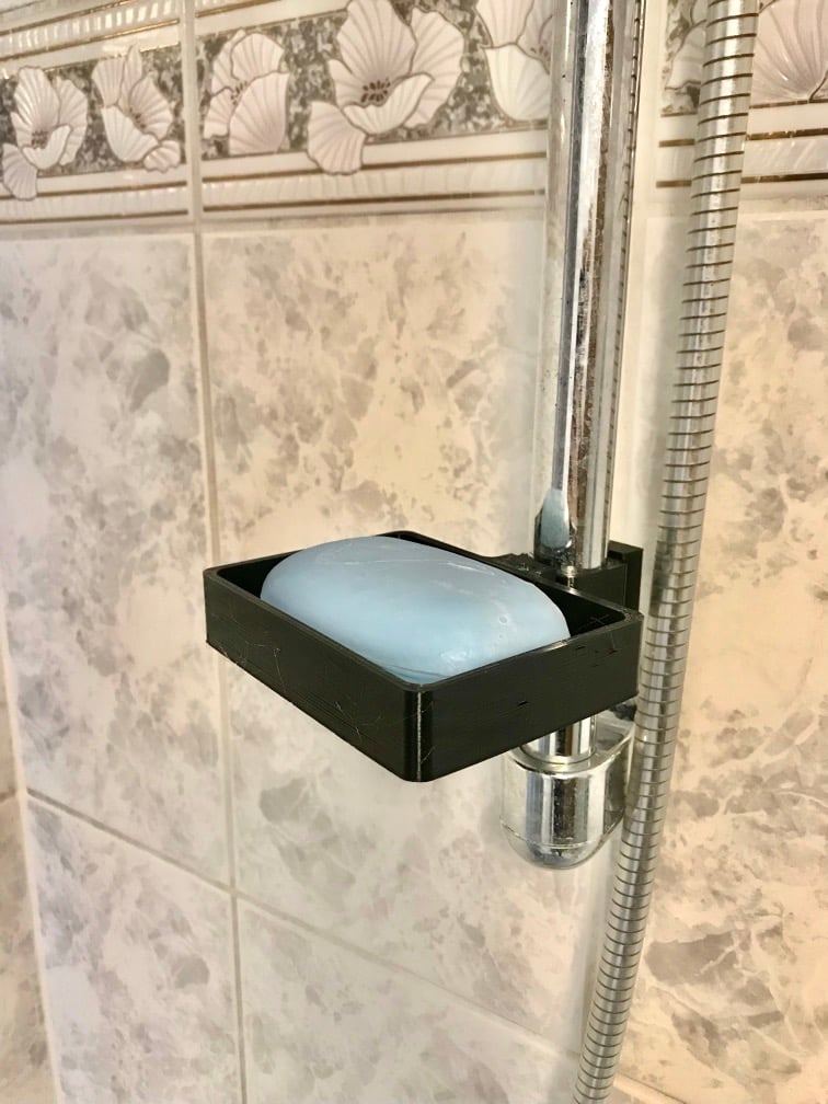 Mostrador de ducha para barras de ducha alemanas estándar con 25 mm de diámetro