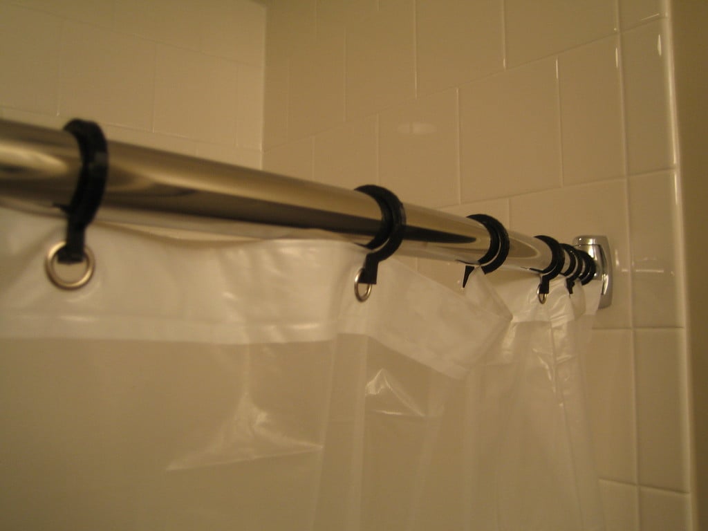 Gancho de cortina de ducha para baño