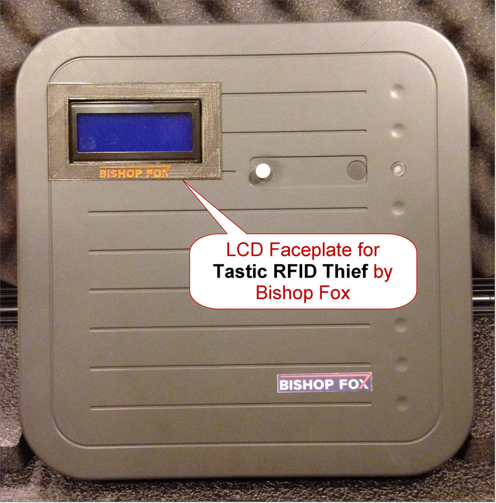 Placa frontal LCD 20x4 para Tastic RFID Thief de Bishop Fox