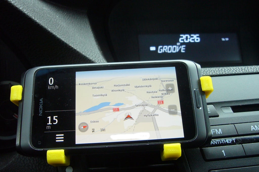 Soporte universal para válvula de coche GPS y soporte para Nokia E7