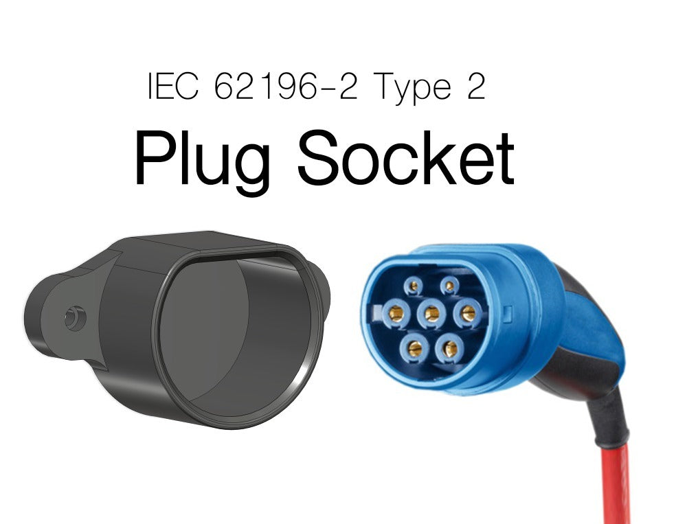 Suspensión para un cable de carga tipo 2 (Plug Socket)