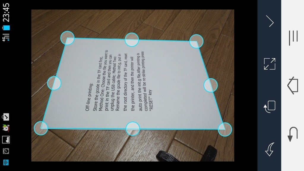 Escáner de pie: soporte para teléfono inteligente/tableta para digitalización de documentos