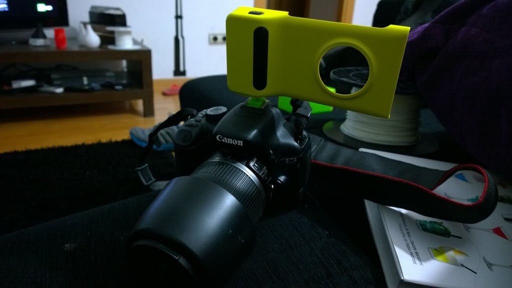 Adaptador de tornillo Hotshoe de 1/4 para soportes de cámara