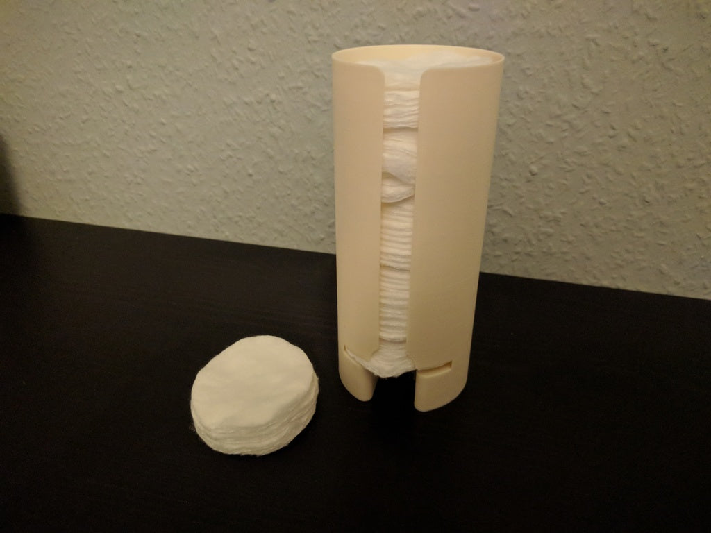 Dispensador de algodones para baño para montaje en armario o pared