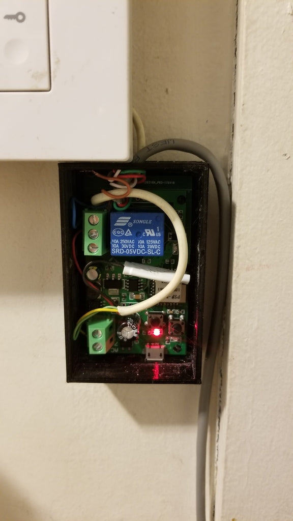 Caja de interruptor inalámbrico WiFi con bloqueo automático Itead de Sonoff