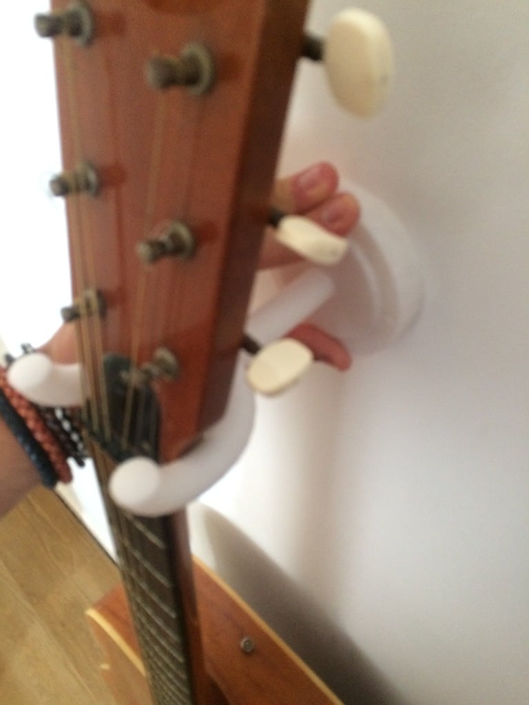 Soporte de pared para guitarra para impresión 3D
