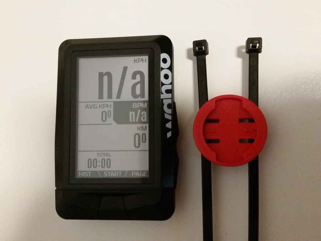Soporte de manillar de bicicleta para GPS Wahoo ELEMNT y Garmin