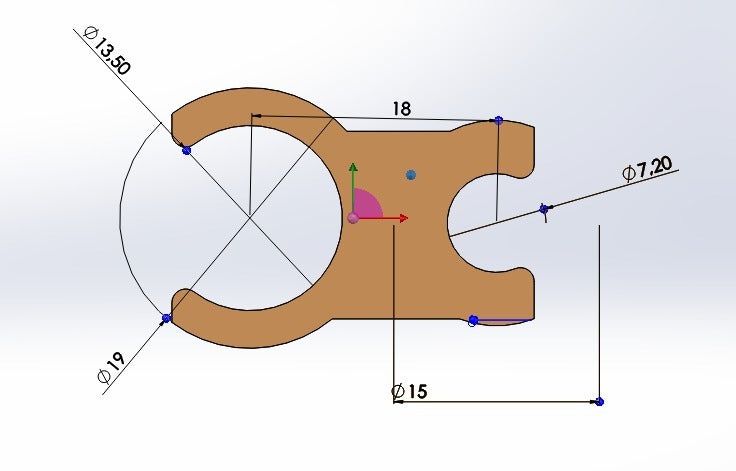 Soporte para caña de pescar OKUMA 270