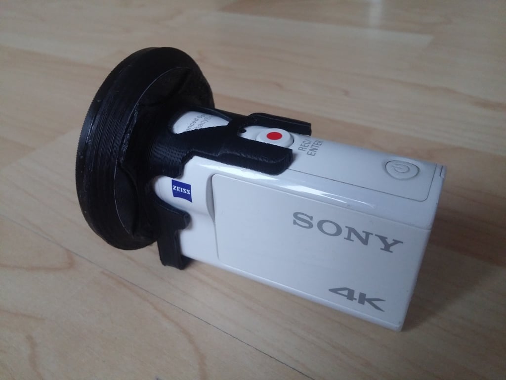 Tapa de lente con filtro de 58 mm para cámara de acción Sony FDR 3000