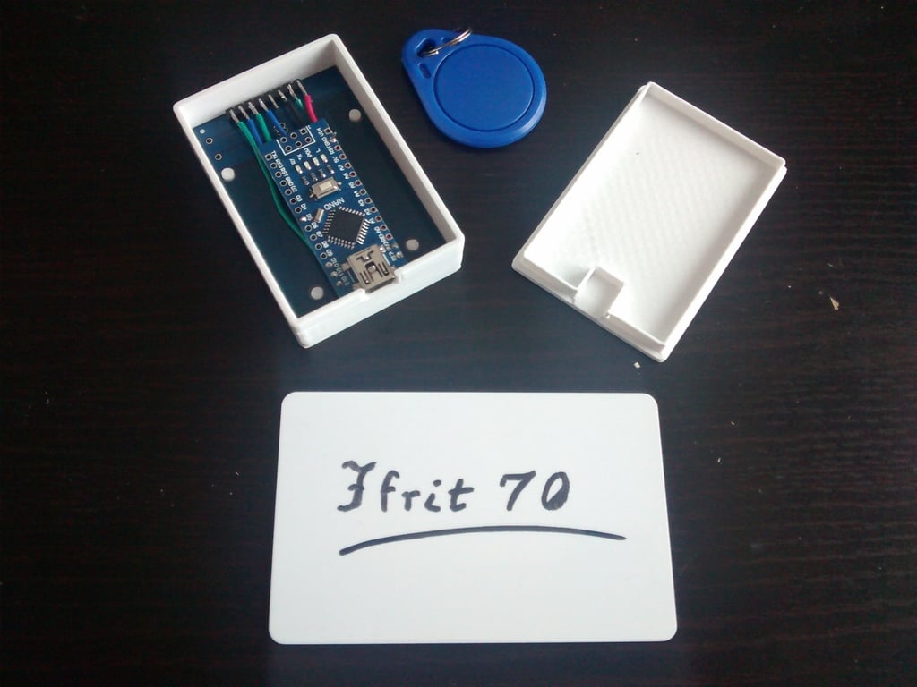 Caja RFID para RC522 y Arduino Nano