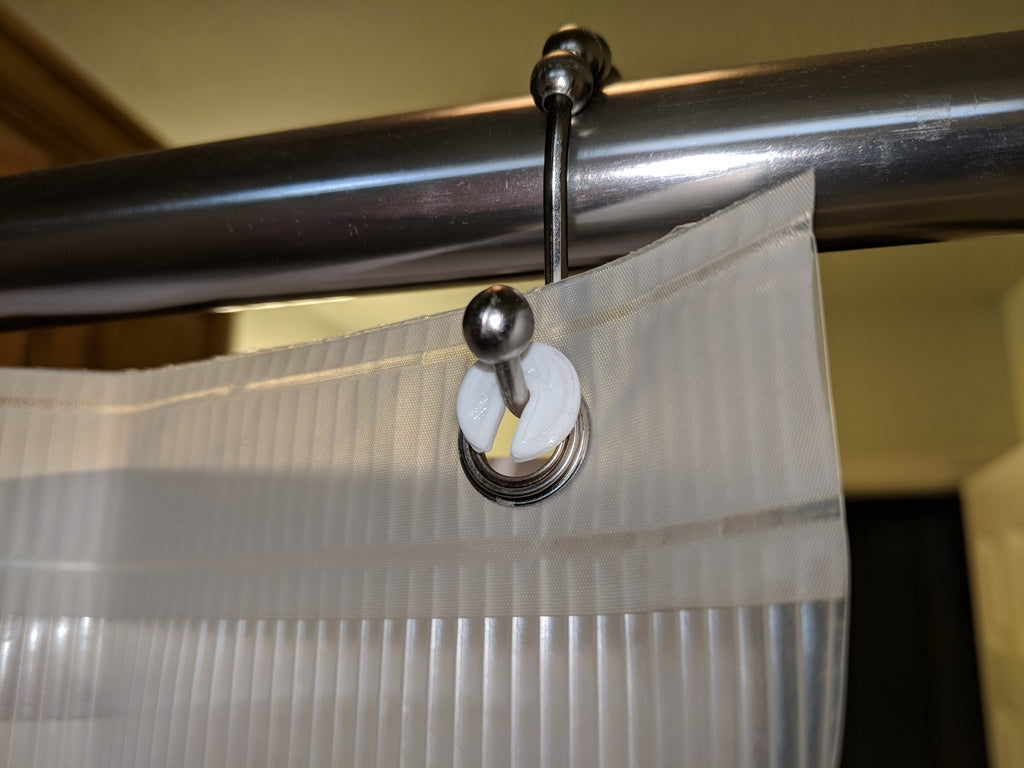 Clip para colgar cortina de ducha para barra ajustable