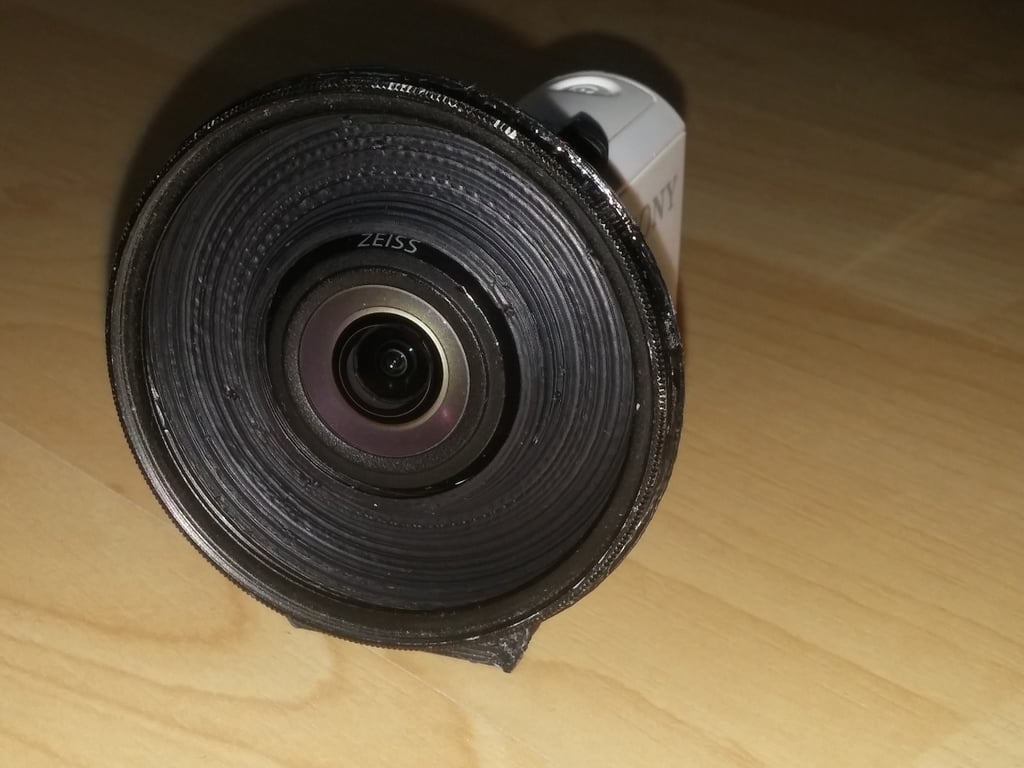 Tapa de lente con filtro de 58 mm para cámara de acción Sony FDR 3000