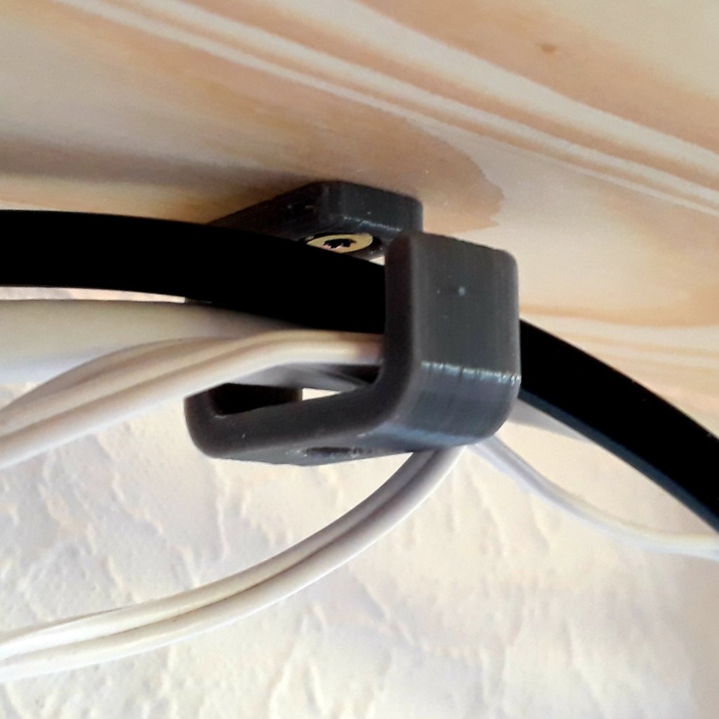 Gancho de gestión de cables para estante Ikea Ivar