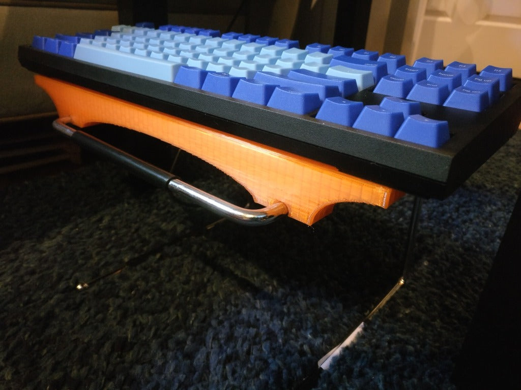 Soporte de teclado personalizable para escritorio de piso