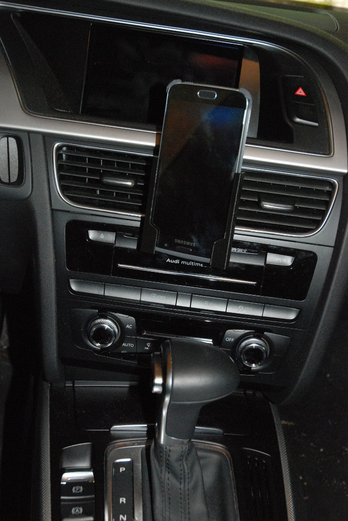 Soporte para móvil de coche, utiliza ranura para CD, compatible con Samsung Galaxy S6 y Audi A4.