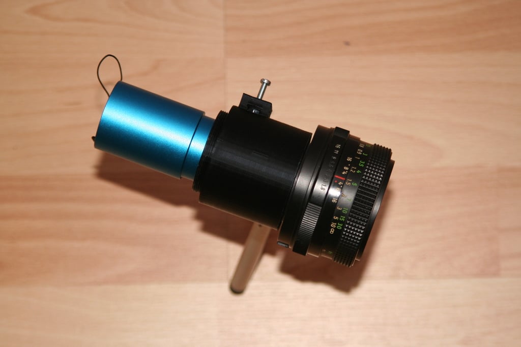 Adaptador de lentes de cámara Astrocam con rosca Kodak M42